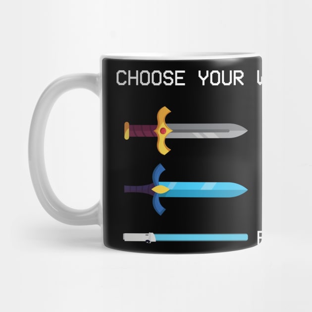 choose your weapon Programmiersprachen Informatik by Gufbox